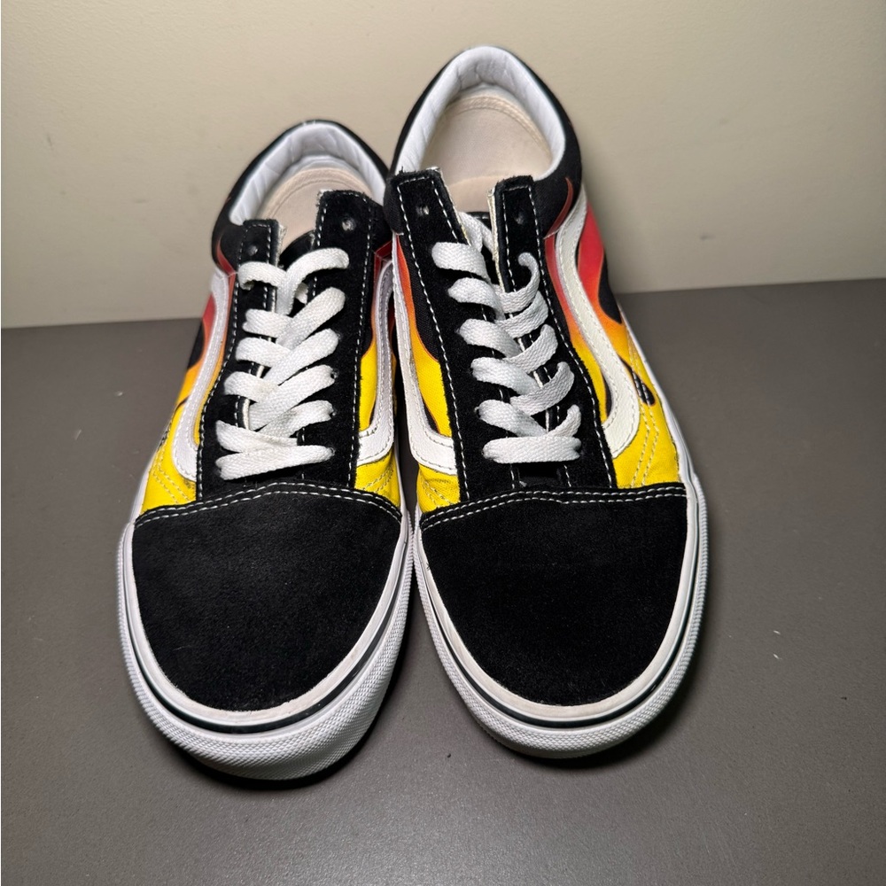Mens Vans Flame Sneakers Shoes NWOB - Picture 2 of 7